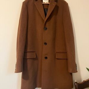 Frank & Oak Tan Trench Coat